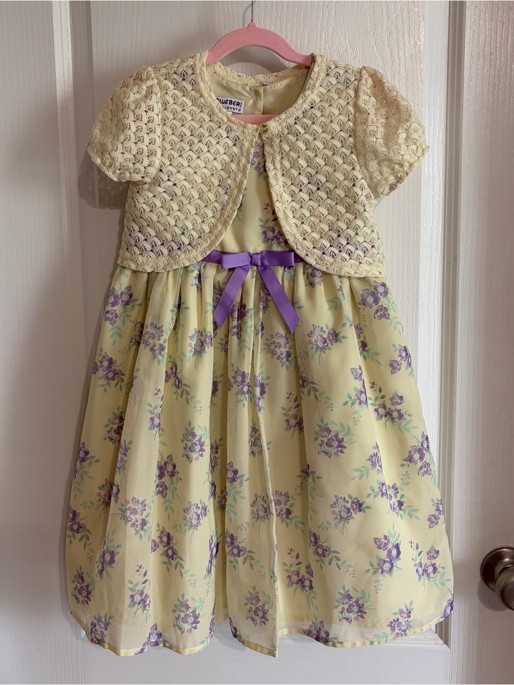 Blueberi Boulevard Spring Dress Girls Size 6